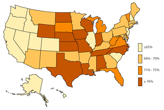 State-based Prevalence Data of Children with a Current ADHD Diagnosis Receiving Medication Treatment (2011-2012)