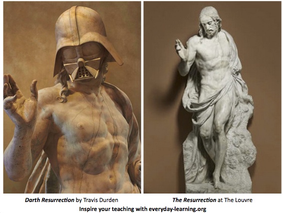 Star Wars digital art: Darth Resurrection by Travis Durden | Find more teaching ideas with everyday-learning.org